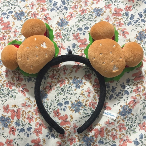 Tokyo Disney Burger Themed Mouse Ears Headband